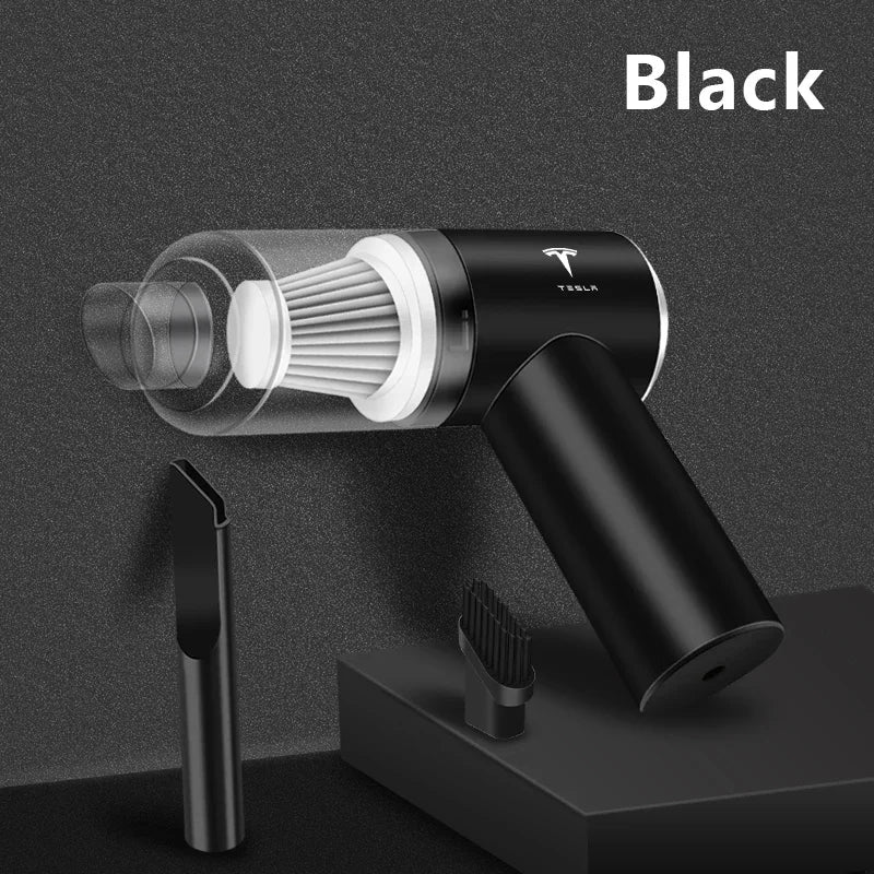 Car 9000Pa Wireless Handheld Auto Vacuum Cleaner For Tesla model 3 model X Y style MODEL S ROADSTER 2021 logo Car Accessories
